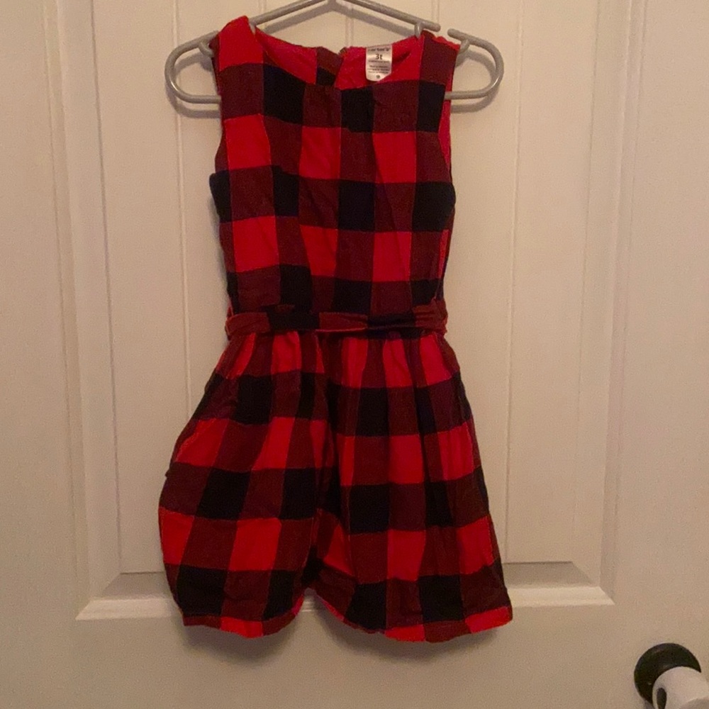Buffalo Plaid Holiday Dress